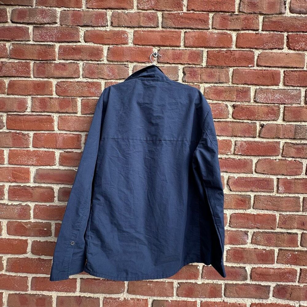 Aether Pine Shacket Button Down Navy Blue Men's X… - image 6